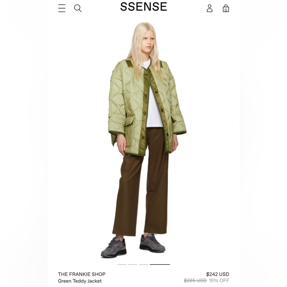 Green Teddy Jacket